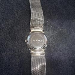 Skagen Denmark 233SSS Silver Mesh Band